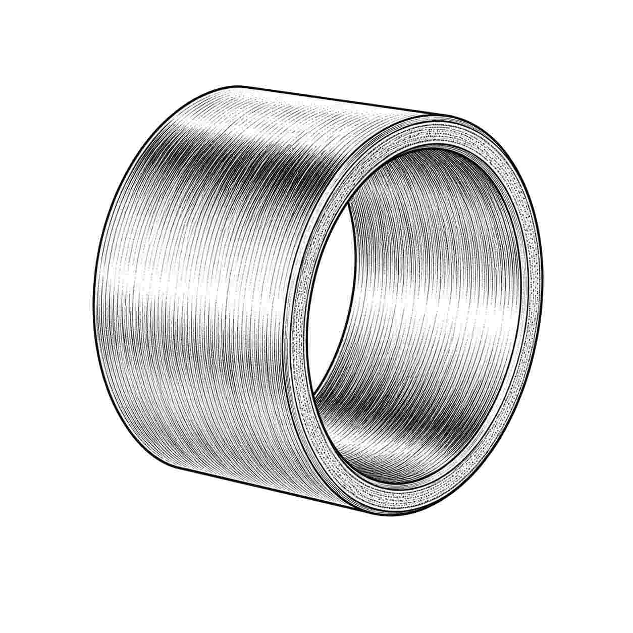 Seal - Downpipe to Silencer (Graphite)